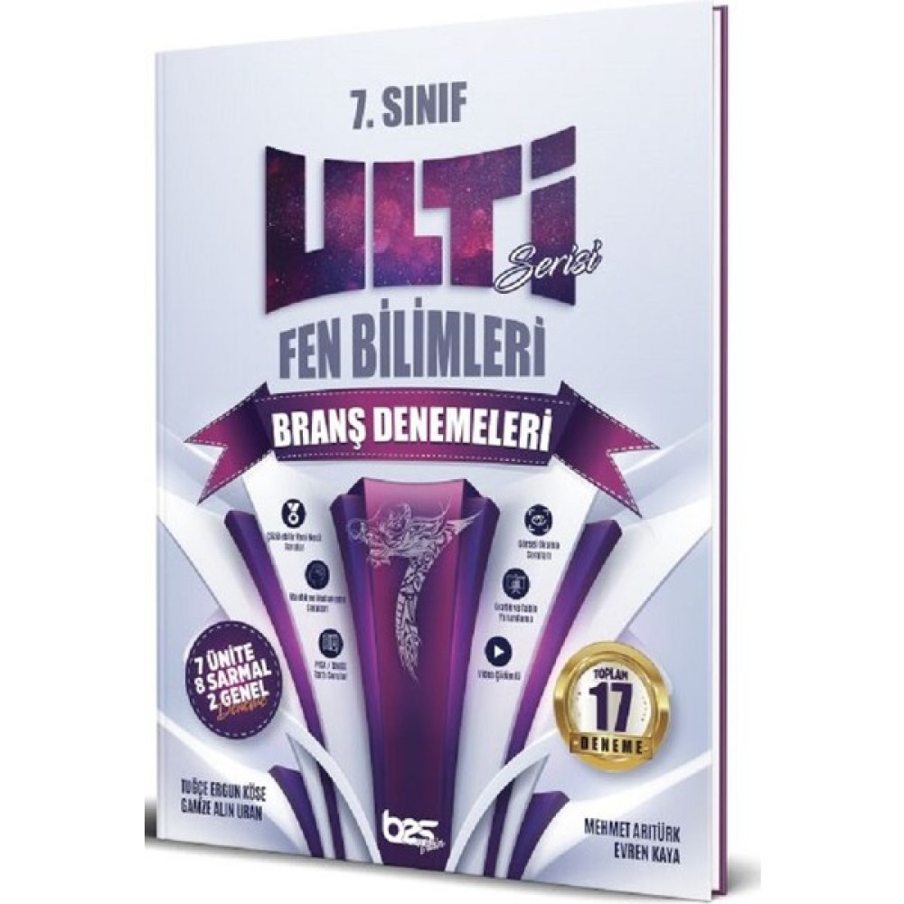 Bes Yayınları 7. Sınıf Fen Bilimleri Ulti Serisi Denemeleri Fen - Bilişim ve Teknoloji Fiyatı