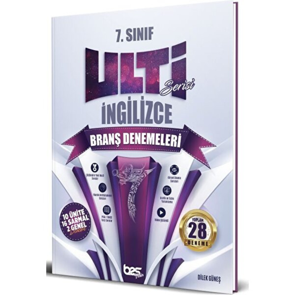 Bes Yayınları 7. Sınıf Ingilizce Ulti Serisi Denemeleri 2023 Kaynak Kitapları Fiyatı