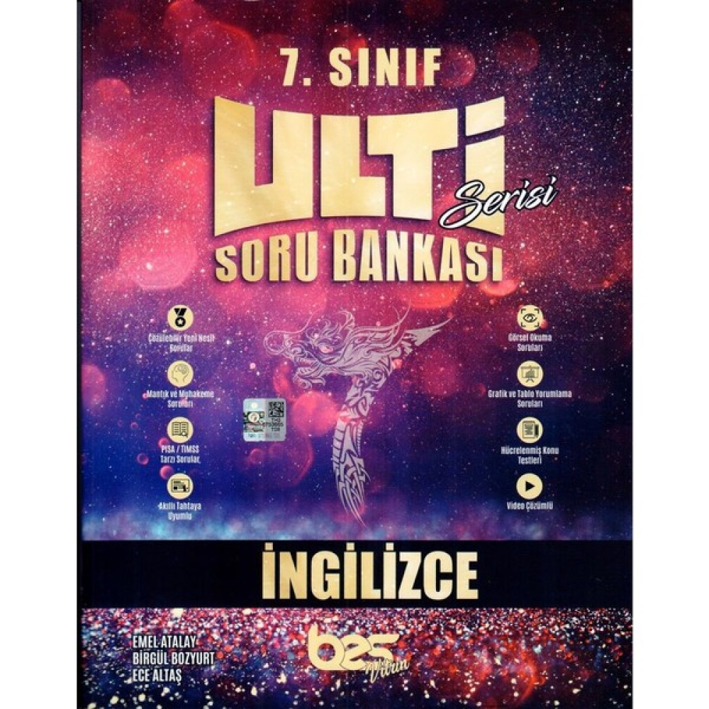 Bes Yayınları 7. Sınıf İngilizce Ulti Soru Bankası Kaynak Kitapları Fiyatı