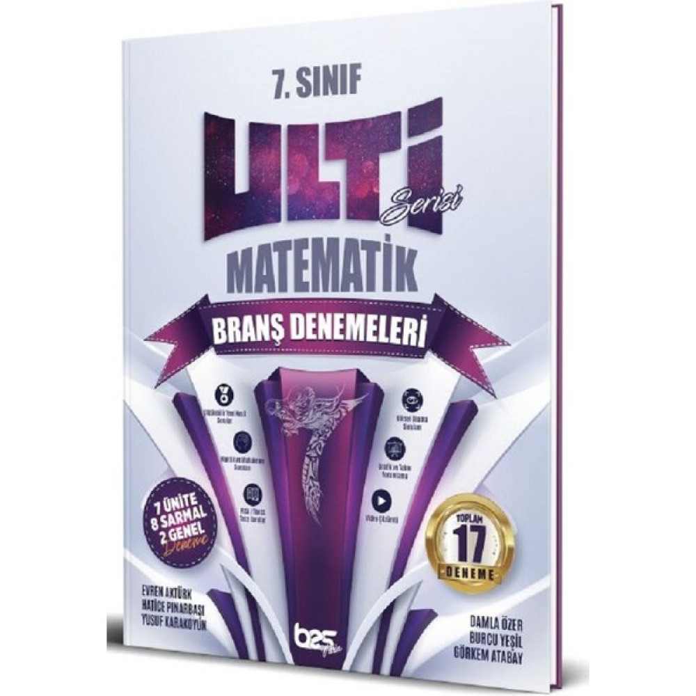 Bes Yayınları 7. Sınıf Matematik Ulti Serisi Denemeleri Matematik Fiyatı