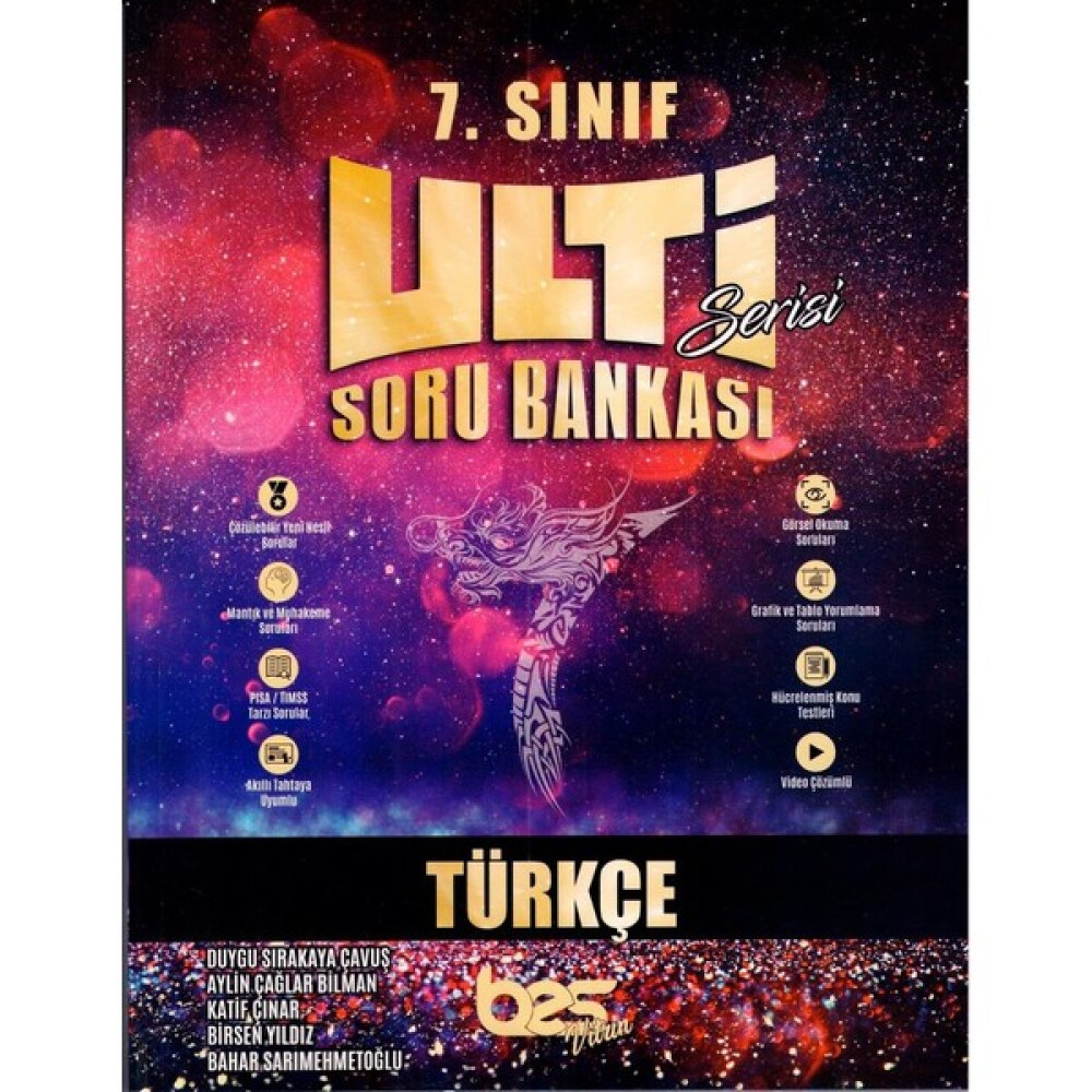 Bes Yayınları 7. Sınıf Türkçe Ulti Soru Bankası Kaynak Kitapları Fiyatı