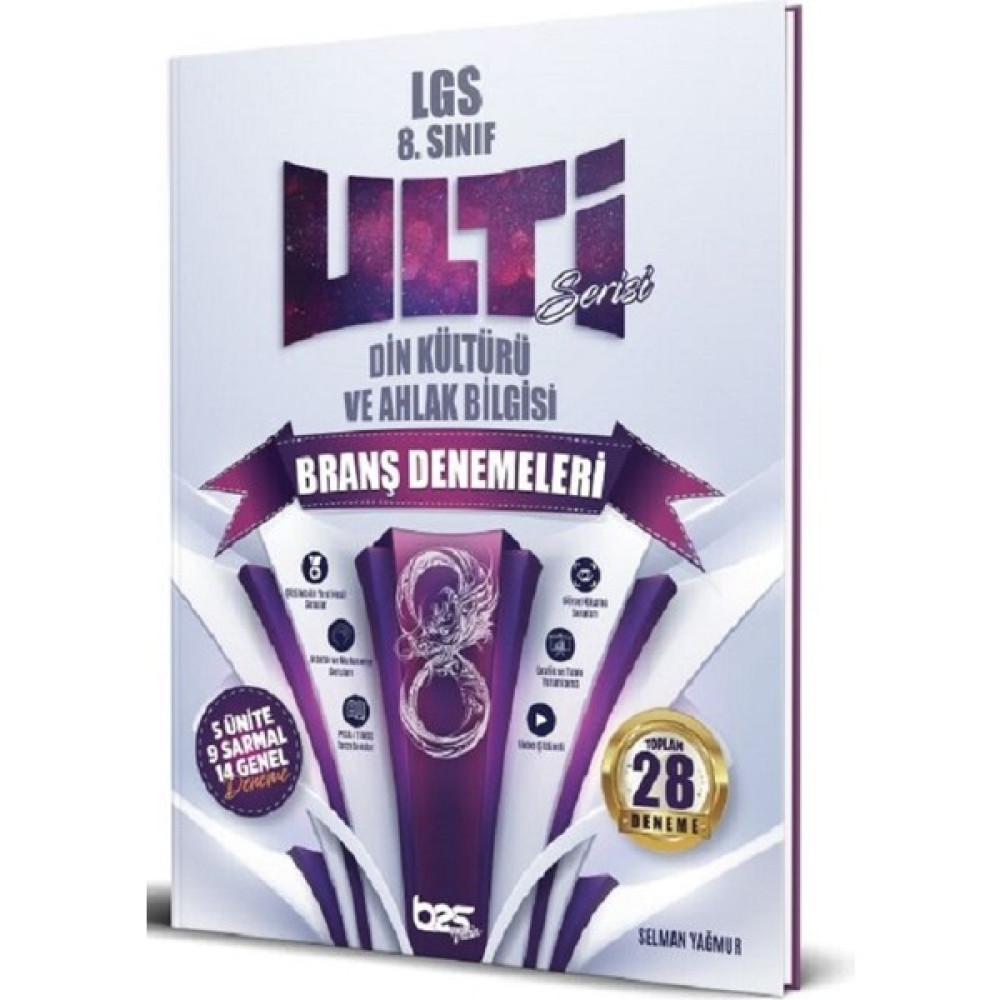 Bes Yayınları 8. Sınıf Lgs Din Kültürü ve Ahlak Bilgisi Ulti Serisi Denemeleri Din Kültürü ve Ahlak Bilgisi Fiyatı