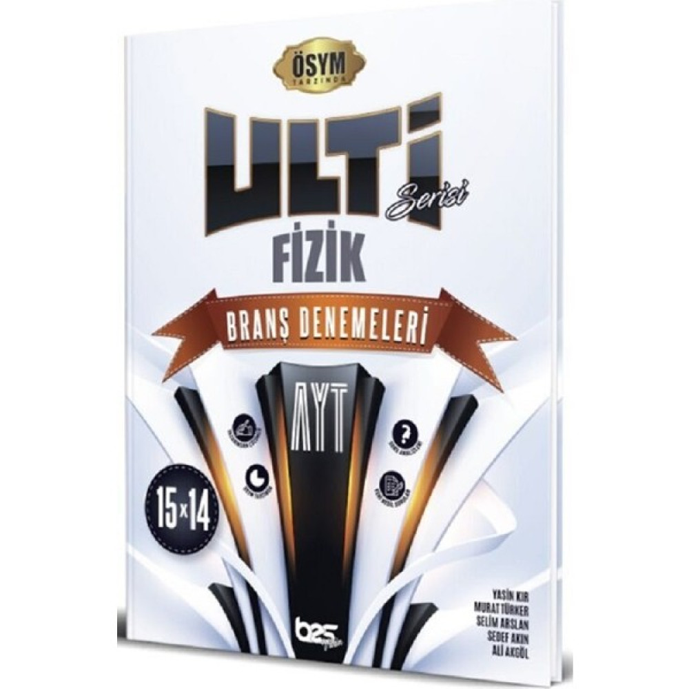 Bes Yayınları Ayt Fizik Ulti Serisi 15X14 Branş Denemeleri Ders Sınav Kitapları Fiyatı