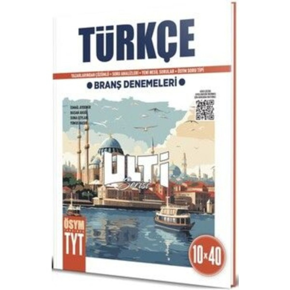 Bes yayınları  tyt Türkçe Ulti Serisi 10 x 40 Branş Denemeleri Eğitim Setleri Fiyatı