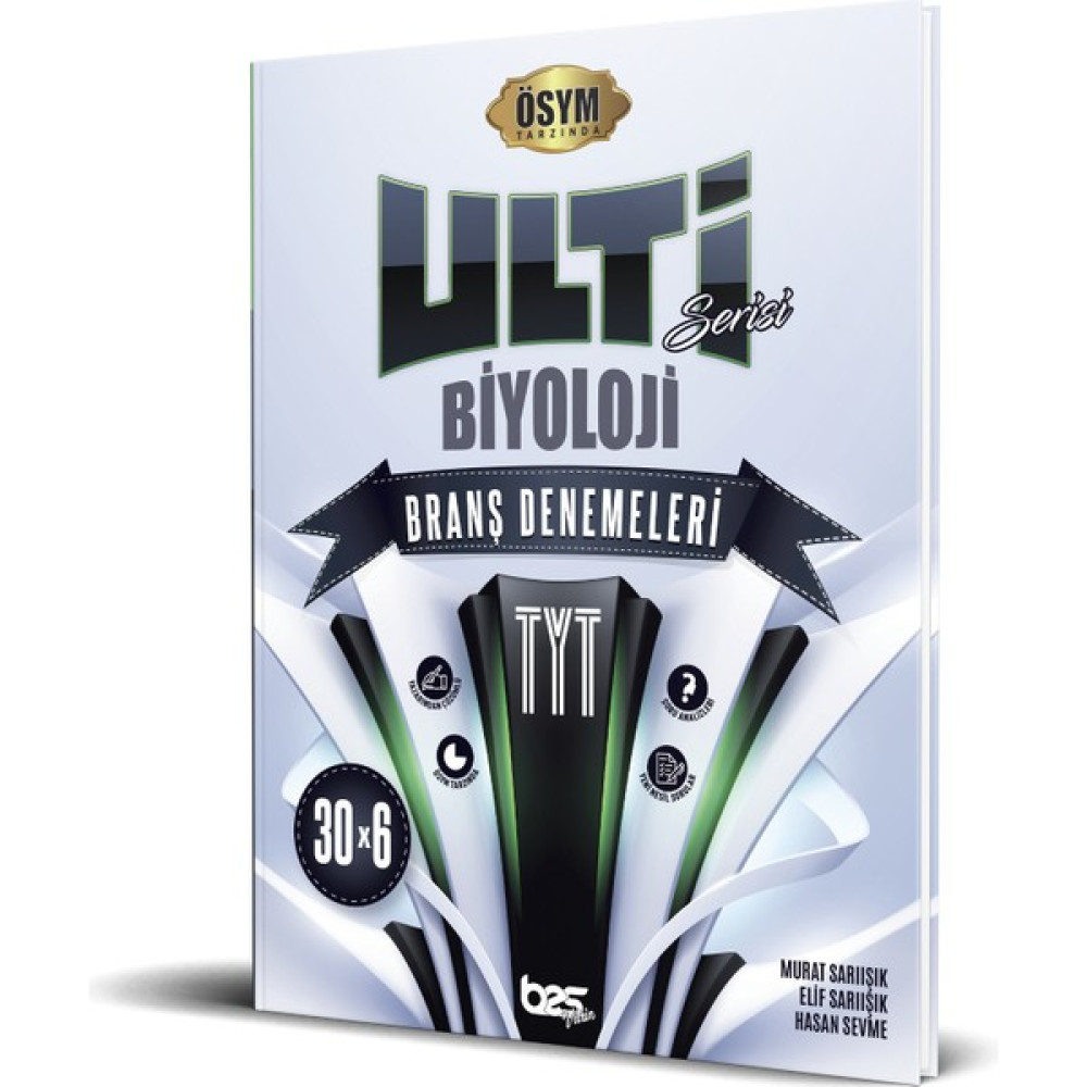 Bes Yayınları TYT Ulti Serisi Biyoloji Branş Denemeleri 2023 Temel Yeterlilik Testi (TYT) Fiyatı