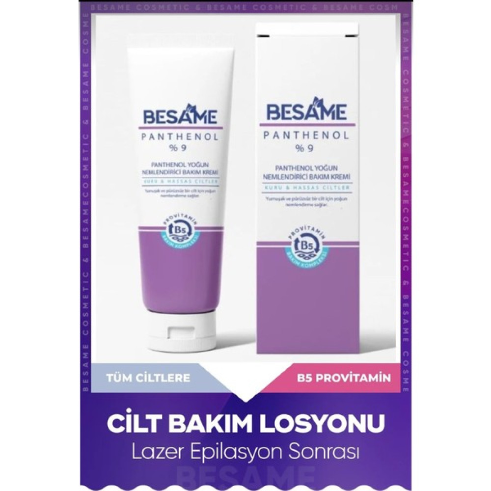 Besame Lazer Epilasyon Ağda Sonrası B5 Onarıcı Panthenol Cilt Bakım Losyonu Nemlendirici Krem 200 ml Nemlendiriciler Fiyatı