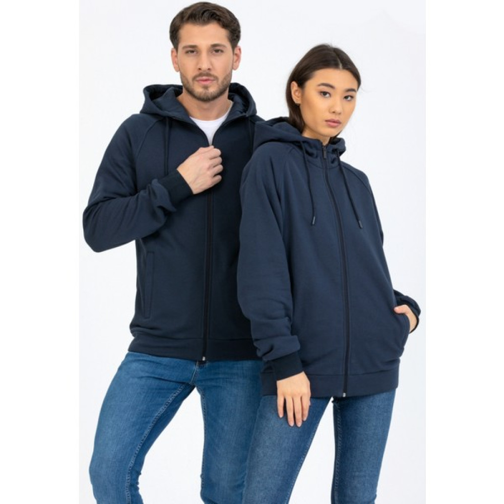 Bessa Fermuarlı Kapüşonlu Sweatshirt Içi Pamuklu Fermuarlı Cep Lacivert Erkek Sweatshirt Fiyatı