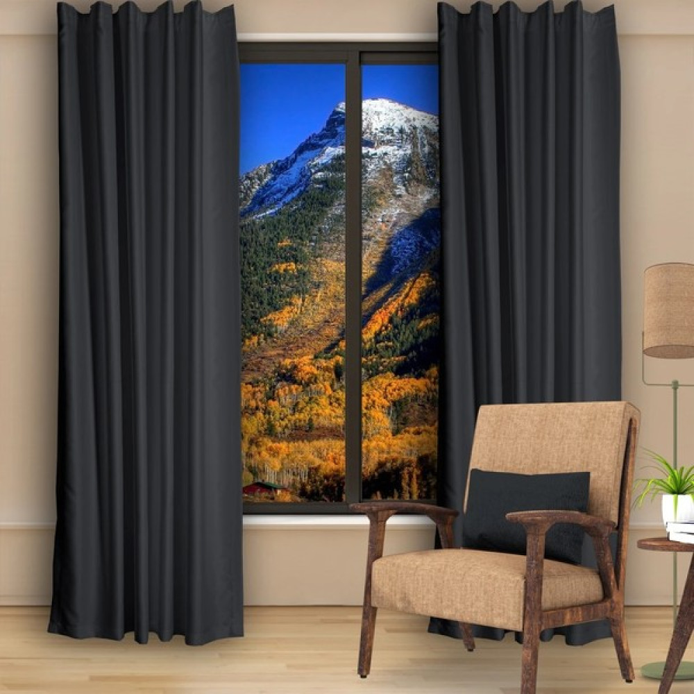 Best Always Blackout Perde 2 Adet Işık Geçirmez Güneşlik Fon Perde Işık Geçirmez Fon Perde 2'li - 260 x 270 cm - Gri Fon Perde Fiyatı