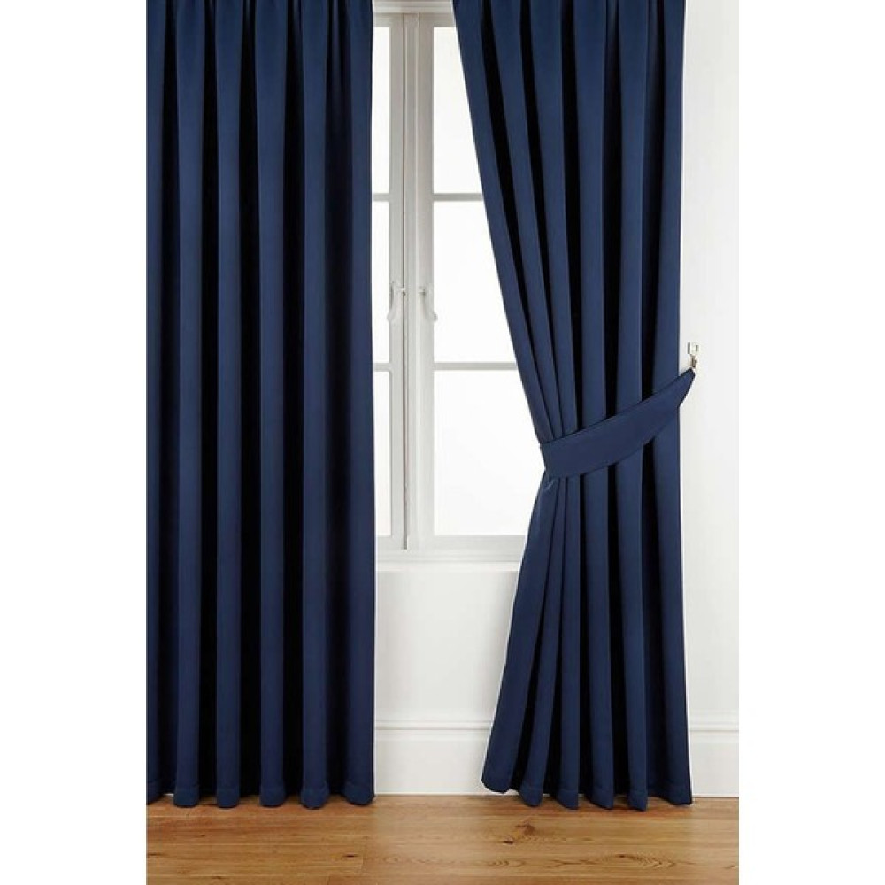 Best Always Blackout Perde 2 Adet Işık Geçirmez Güneşlik Fon Perde Işık Geçirmez Fon Perde 2'li - 30 x 30 cm - Lacivert Fon Perde Fiyatı