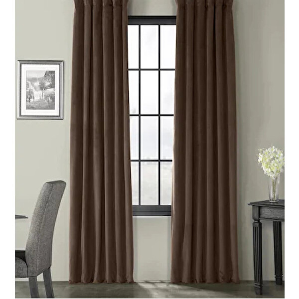 Best Always Elisyaavm Blackout Karartma Işık ve Güneş Geçirmeyen Pilesiz Perde - Sütlü Kahve - 200 x 250 cm Stor Perde Fiyatı