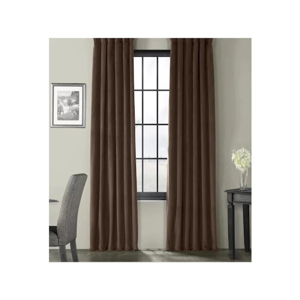 Best Always Elisyaavm Blackout Karartma Işık ve Güneş Geçirmeyen Pilesiz Perde - Sütlü Kahve - 230 x 250 cm Stor Perde Fiyatı