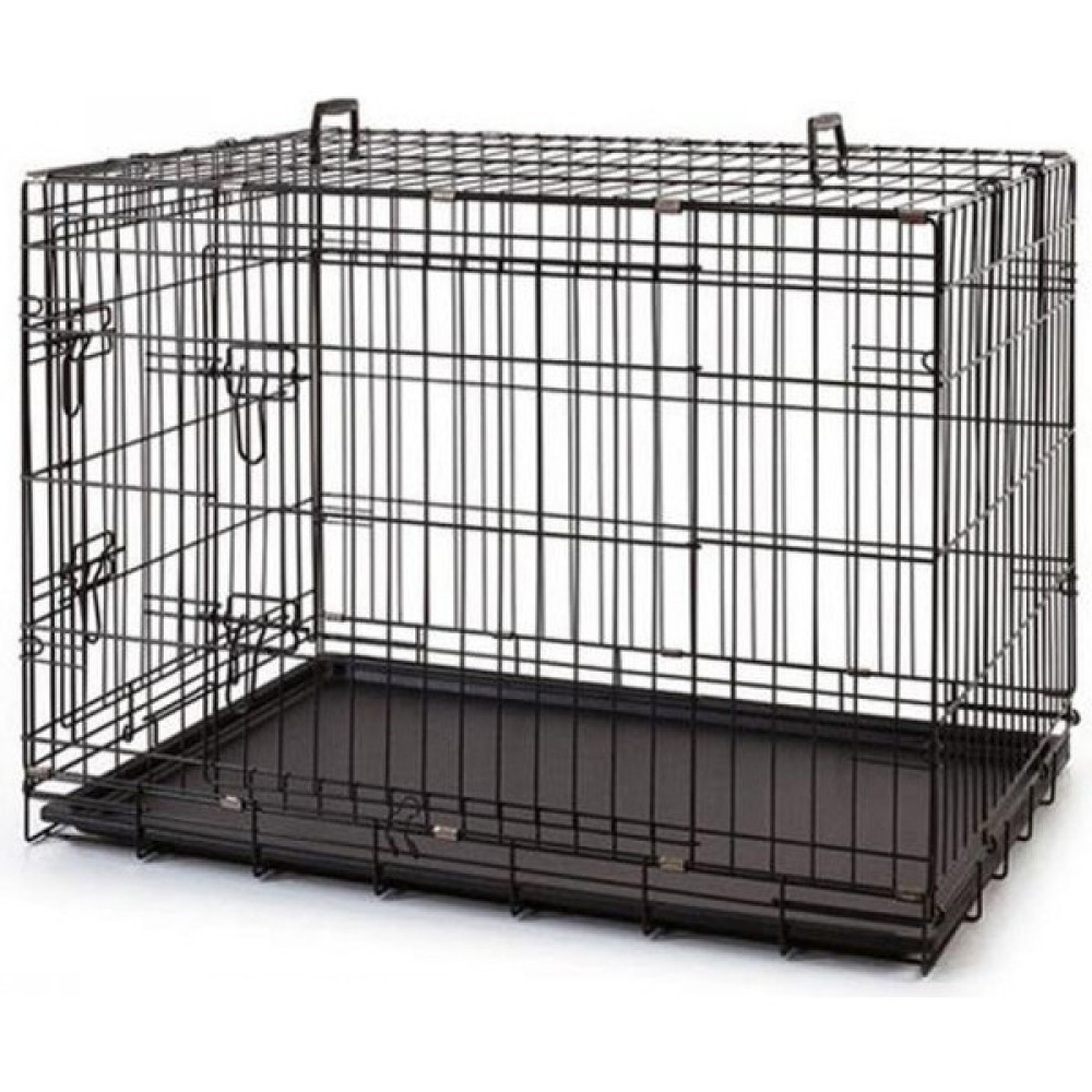 Best Cage 122X75X82 Cm İki Kapılı Katlanabilir Metal Köpek Kafesi Evcil Hayvan Ürünleri Fiyatı