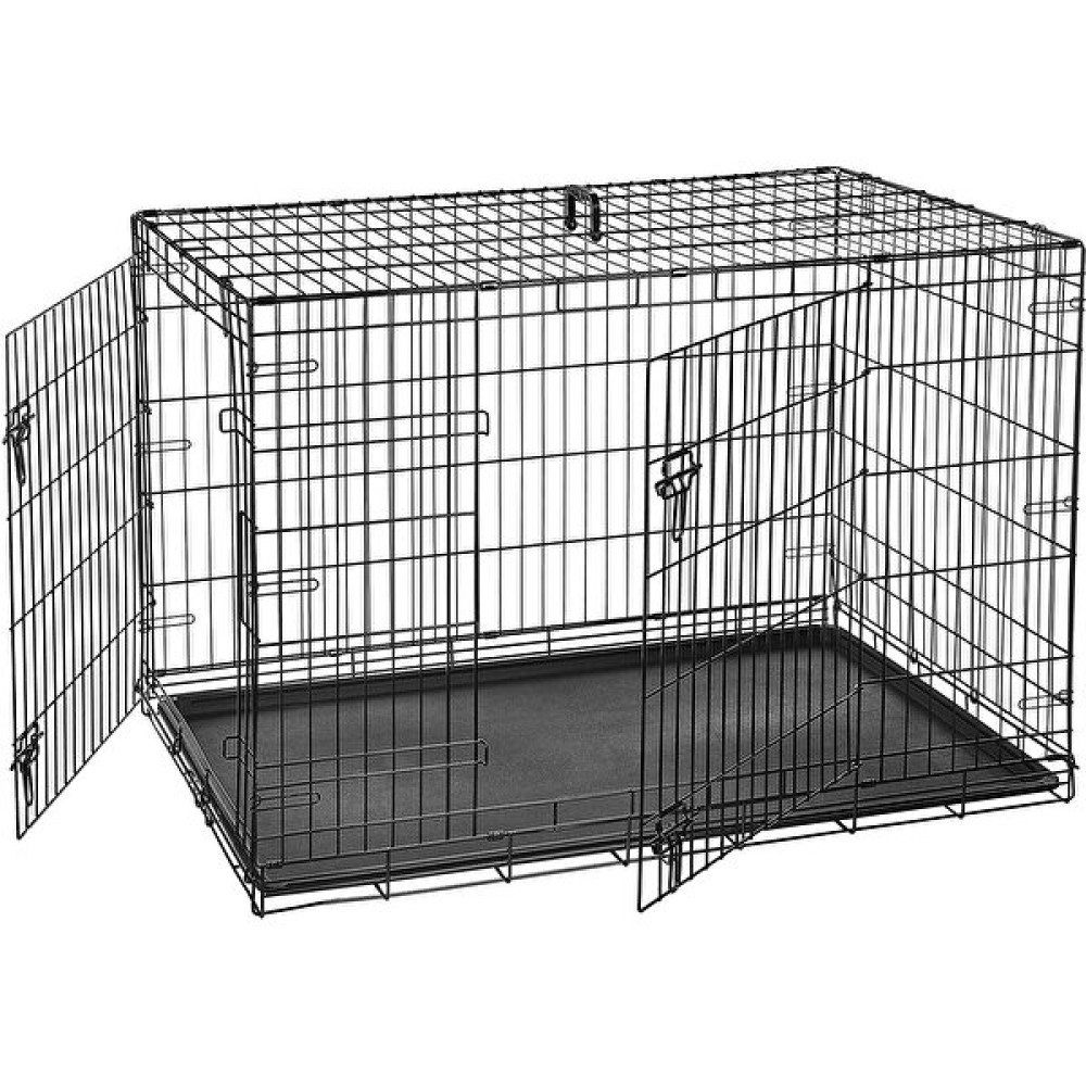 Best Cage 76 x 47 x 56 cm Katlanabilir Metal Köpek Kafesi Siyah Evcil Hayvan Ürünleri Fiyatı