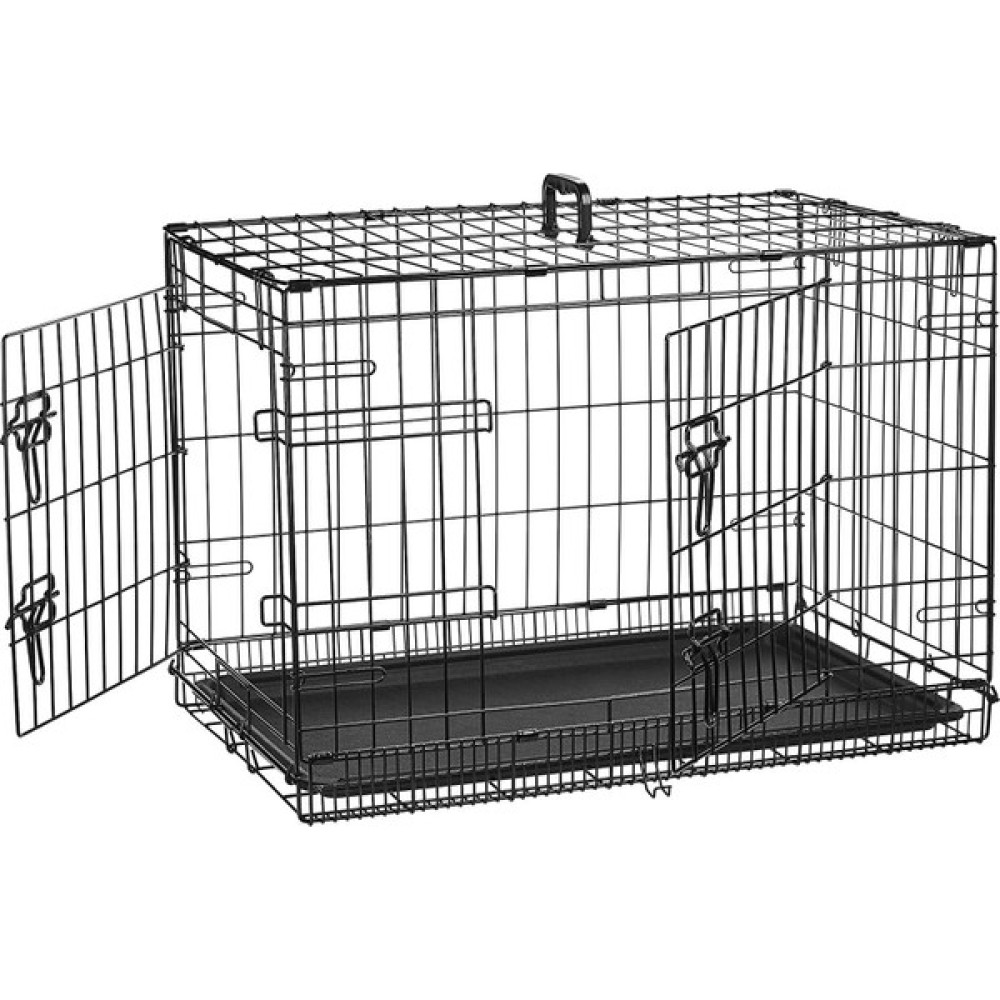 Best Cage 91X61X67 Cm İki Kapılı Katlanabilir Metal Köpek Kafesi Evcil Hayvan Ürünleri Fiyatı