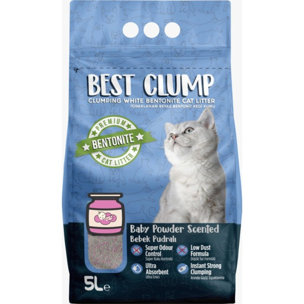 Best Clump Bebek Pudra Kokulu Kedi Kumu 5 Lt Evcil Hayvan Ürünleri Fiyatı