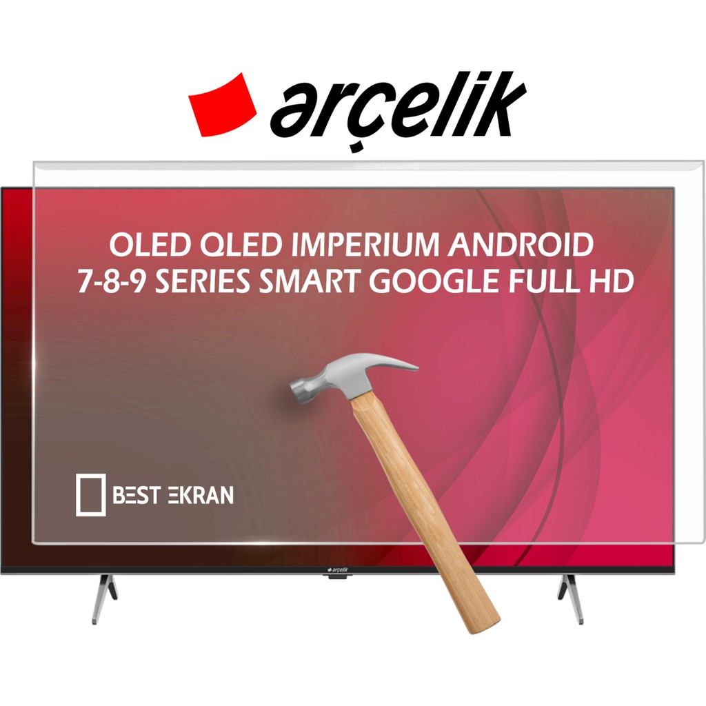 Best Ekran Arçelik 50" inç 126 cm 7-8-9-12 serisi 4k-8k Qled Oled uhd imperium android Smart Televizyon Tv Ekran Koruyucu - 50 inç Televizyonlar Fiyatı