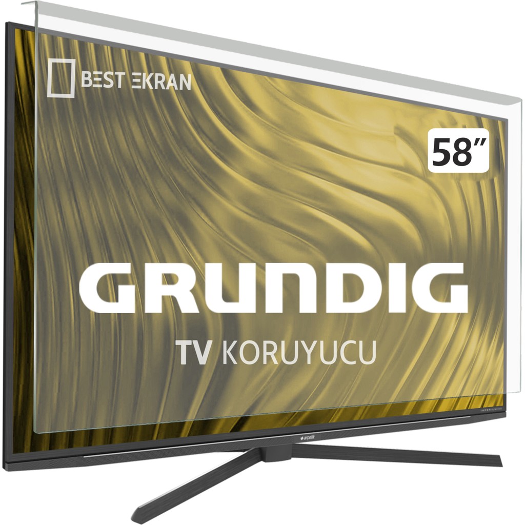 Best Ekran Grundig 58" inç 146 Ekran Tv Ekran Koruyucu - 58 inç TV Aksesuarları Fiyatı
