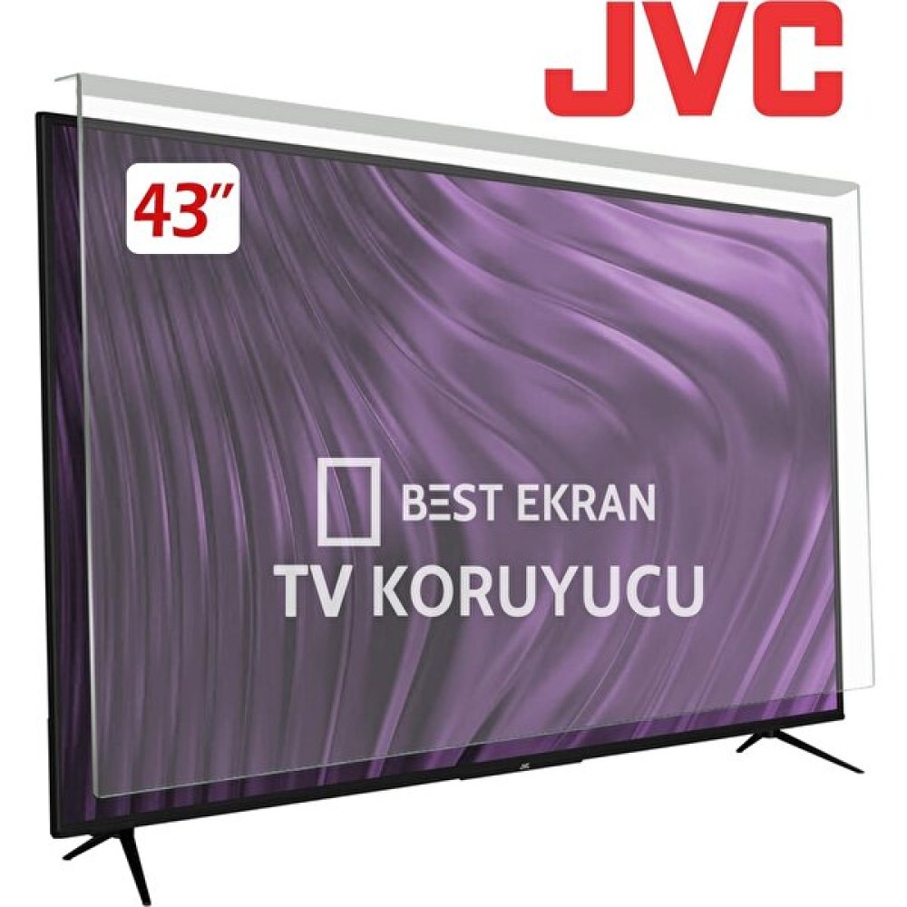 Best Ekran Jvc LT-43VF42T Tv Ekran Koruyucu - 43" Inç Tv Ekran Koruyucu - 43 inç TV Aksesuarları Fiyatı