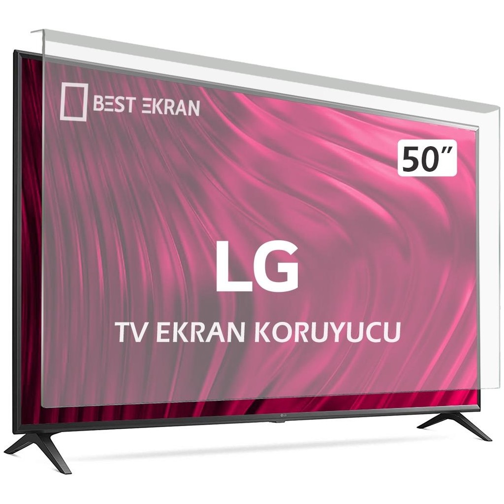 Best Ekran Lg 50" Inç 127 Ekran Koruyucu - Lg 50UP77006LB Tv Ekran Koruyucu - 50 inç TV Aksesuarları Fiyatı
