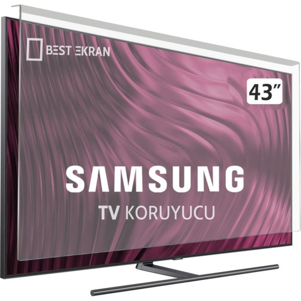 Best Ekran Samsung 43RU7440 Tv Ekran Koruyucu - Samsung 43" Inç 108 cm Tv Ekran Koruyucu - 43 inç Oto Boyaları Fiyatı