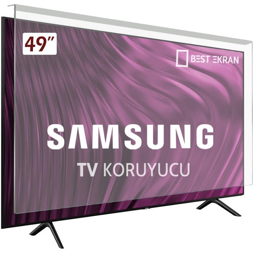 Best Ekran Samsung 49RU7100 Tv Ekran Koruyucu - Samsung UE49RU7100U 49" Inç 124 Ekran Koruyucu - 49 inç TV Aksesuarları Fiyatı