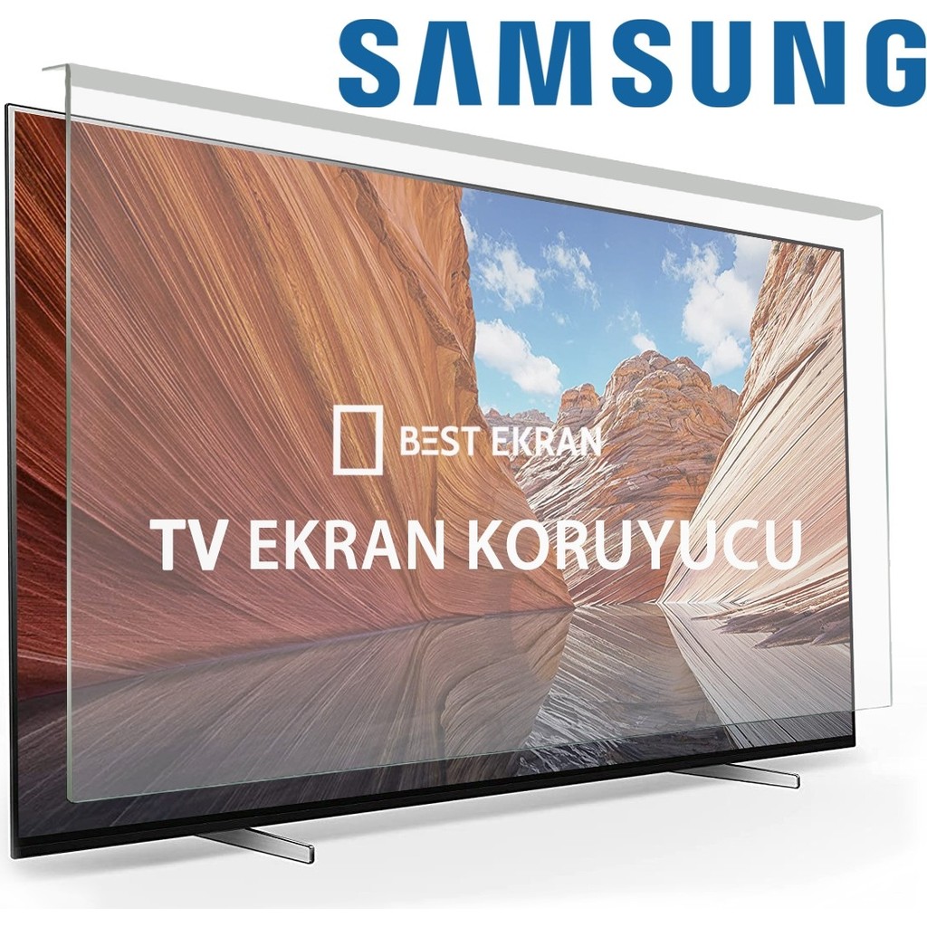 Best Ekran Samsung 75LS03F Tv Ekran Koruyucu - Samsung 75" Inç Kırılmaz Frame QLED Koruyucu QE75LS03FWUXTK - 75 inç TV Aksesuarları Fiyatı