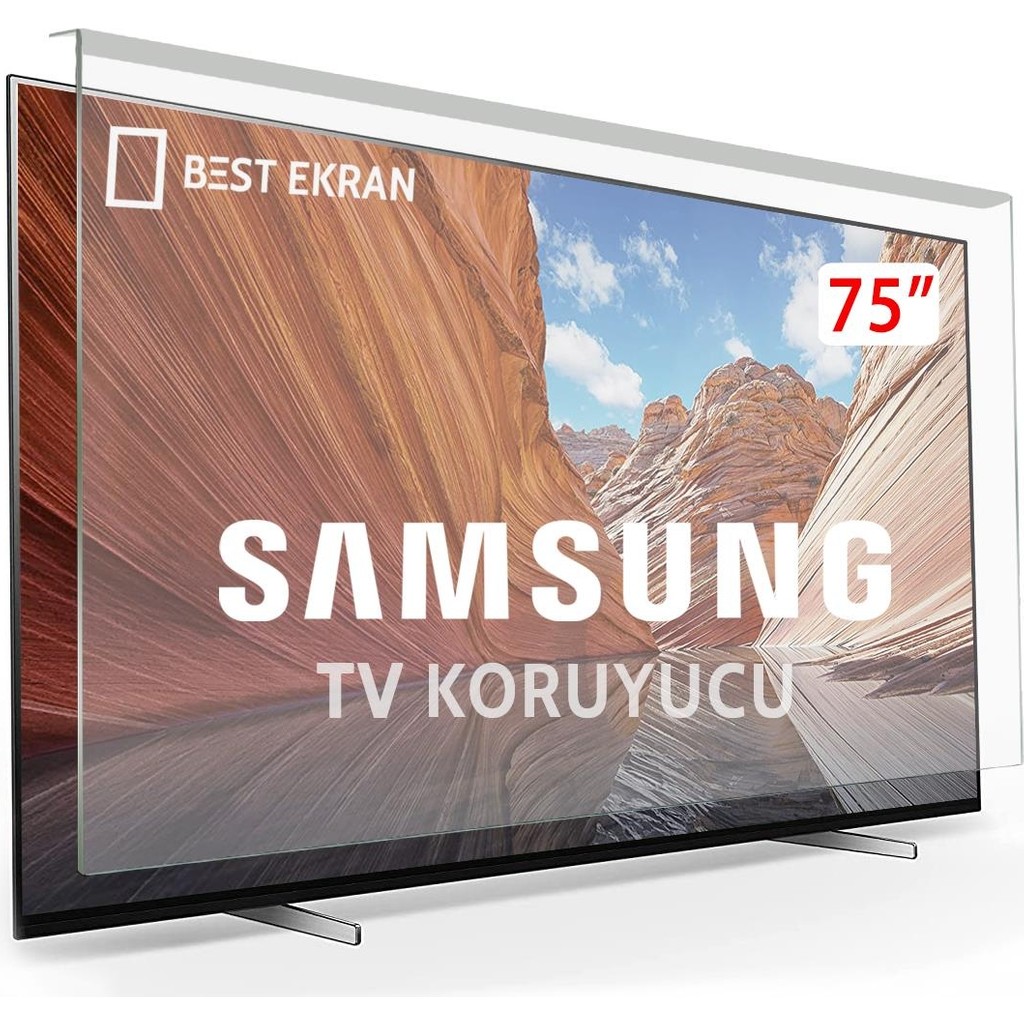 Best Ekran Samsung 75Q60C Tv Ekran Koruyucu - Samsung 75" Inç 4K Smart QLED QE75Q60CAUXTK - 75 inç Diğer Fiyatı