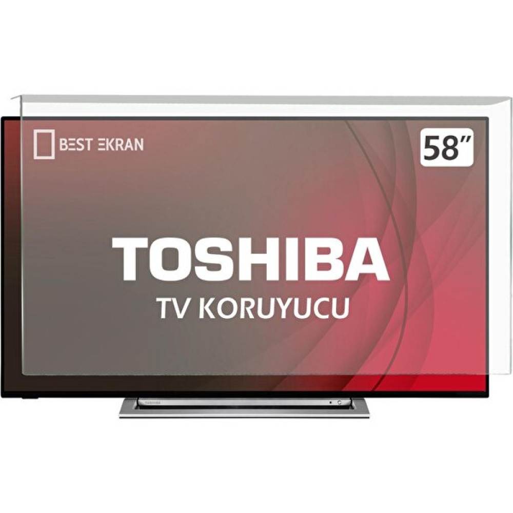 Best Ekran Toshıba 58UA2263DT Tv Ekran Koruyucu - Toshiba 58" Inç Ekran Koruyucu - 58 inç TV Aksesuarları Fiyatı