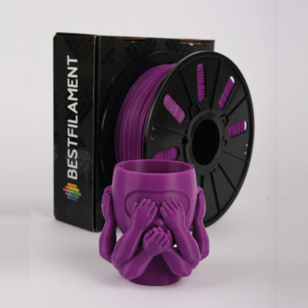 Best Filament 1.75 mm Pla 1kg Filament-3d Yazıcı Filament - Mor Filament Fiyatı