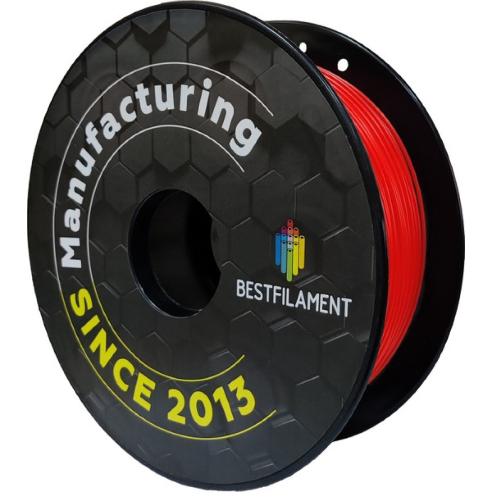 Best Filament Kırmızı 1,75MM Abs 3D Yazıcı Filamenti 1kg Boyutsal Doğruluk +/- 0,02 mm Filament Fiyatı