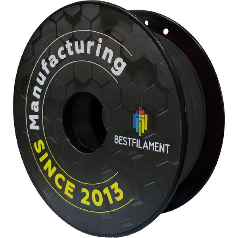 Best Filament Koyu Gri 1,75MM Petg 3D Yazıcı Filamenti 1kg Boyutsal Doğruluk +/- 0,02 mm Filament Fiyatı