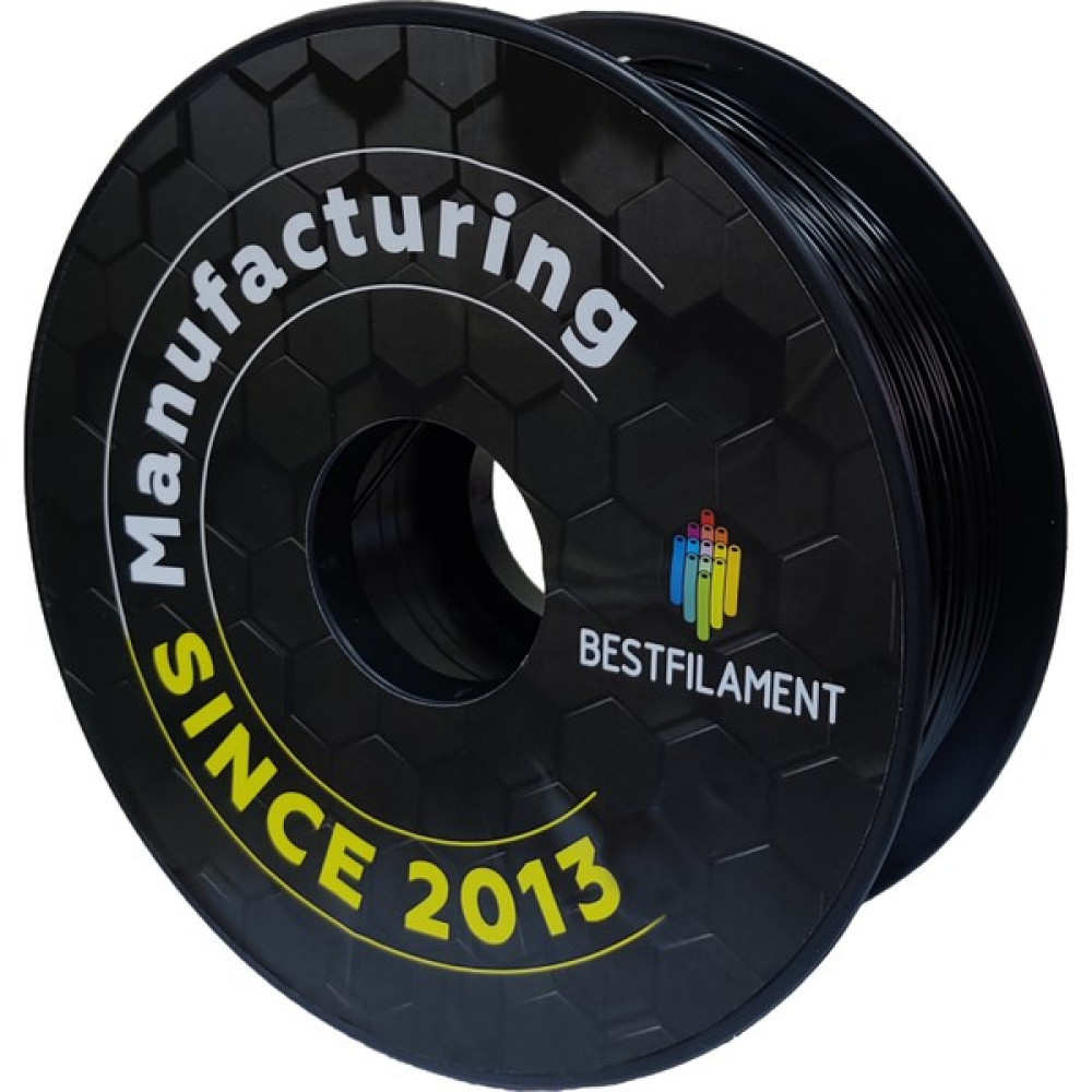 Best Filament Siyah 1,75MM Petg 3D Yazıcı Filamenti 1kg Boyutsal Doğruluk +/- 0,02 mm Filament Fiyatı