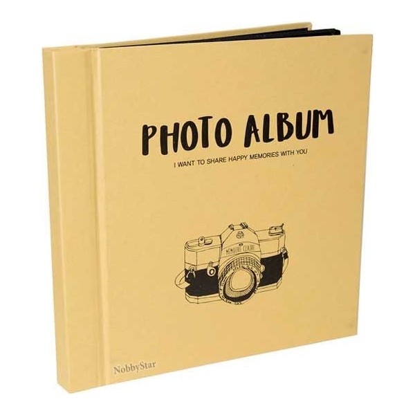 Best Hediye 18 yapraklı ,Yapışkanlı Fotoğraf Makinesi Temalı Fotoğraf Albümü 24 x 24 cm Dijital Fotoğraf Makineleri Fiyatı