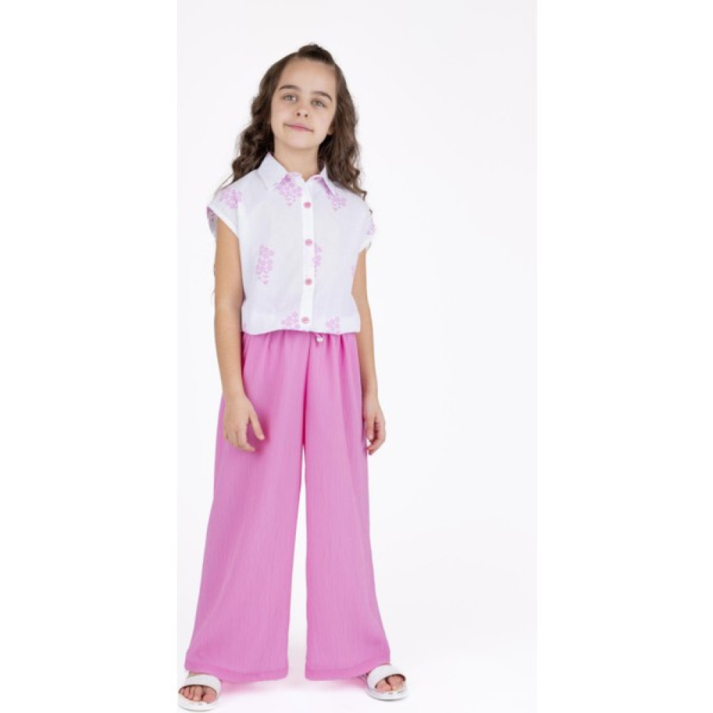 Best Kids Kız Çocuk Beli Lastikli Gömlek Kız Çocuk Gömlek Fiyatı