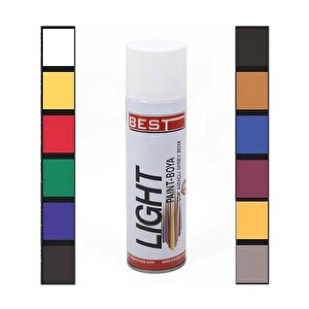 Best Light Sprey Boya Akrilik Takviyeli 250 Ml Hobi Boyası Kırmızı Boyalar Fiyatı