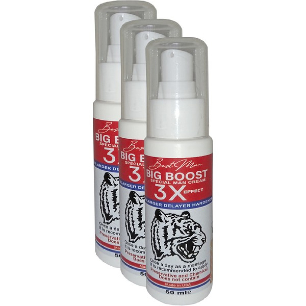 Best Man Bigboost Erkeklere Özel Krem 3 X Effect 3 Adet / Bigboost Special Man Cream 3x Effect Oto Boyaları Fiyatı