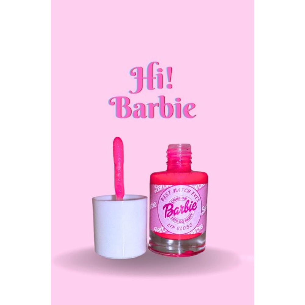 Best Match Ever Barbie Gloss - Vegan Barbie Lipgloss - Pembe Dudak Parlatıcısı - Glos - Glitterlı Lip Gloss - 10 ml Rujlar & Dudak Parlatıcıları Fiyatı