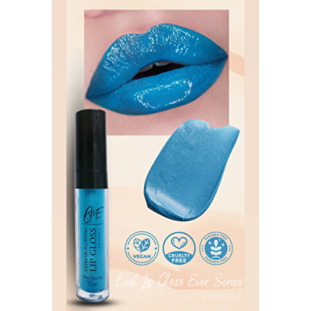 Best Match Ever Lipgloss - Vegan Dolgunlaştırıcı Etkili E Vitaminli Mavi Dudak Parlatıcısı - Blue Sparkle Lip Gloss - MAVİ Rujlar & Dudak Parlatıcıları Fiyatı