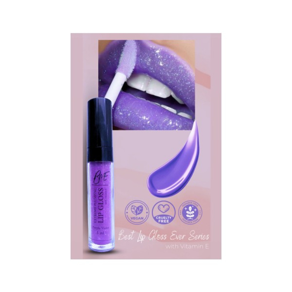 Best Match Ever Lipgloss - Vegan Dolgunlaştırıcı Etkili E Vitaminli Mor Dudak Parlatıcısı - Purple Violet Lip Gloss Rujlar & Dudak Parlatıcıları Fiyatı