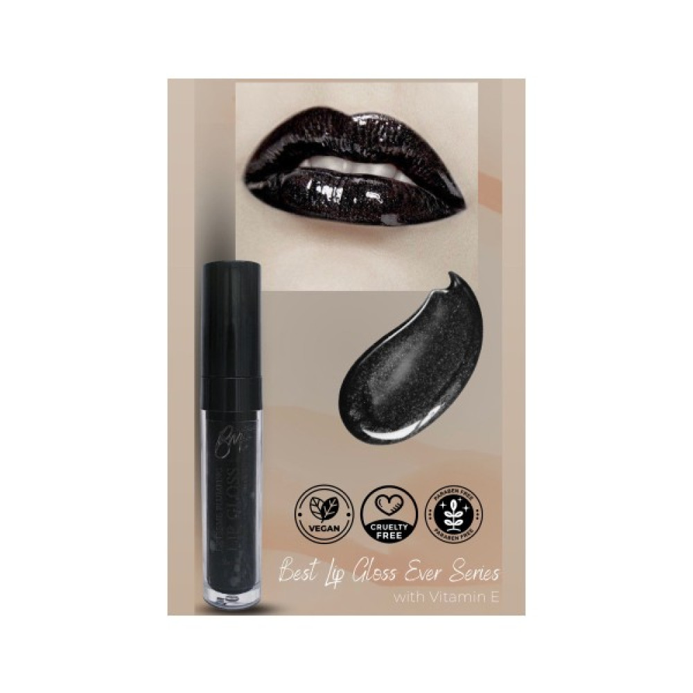 Best Match Ever Lipgloss - Vegan Dolgunlaştırıcı Etkili E Vitaminli Siyah Dudak Parlatıcısı - Venom Lip Gloss - SİYAH Rujlar & Dudak Parlatıcıları Fiyatı