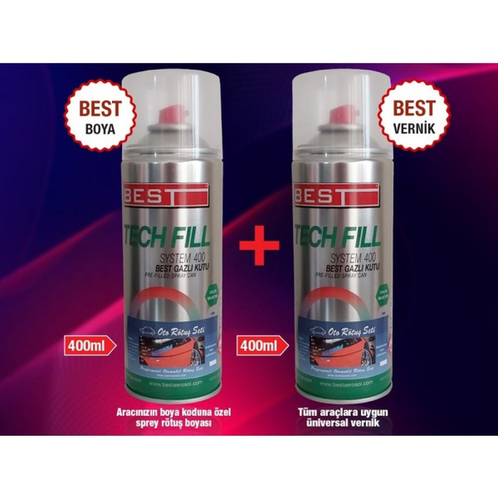 Best Peugeot Kod: 35228 Best Sprey Boya Seti (Boya + Vernik) Oto Boyaları Fiyatı