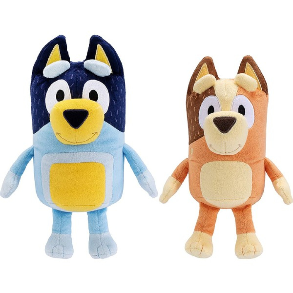 Best Seller Bluey Dad 12" (Haydut) ve Annem 11" (Biber) - 2'li Paket Peluş Paket (Yurt Dışından) - Gosterildigi gibi Peluş Oyuncaklar Fiyatı