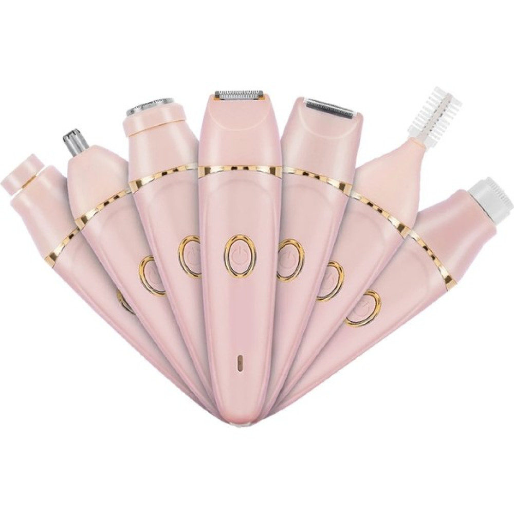 Best Wish 7 In 1 Pembe Tarzı 7 In 1 Tıraş Makinesi Elektrikli Kaş Düzeltici Kalem Bıçağı Erkekler Sakal Kesme Makinesi Jilet Saç Tıraş Kesme Bayan ... Tıraş Makineleri Fiyatı