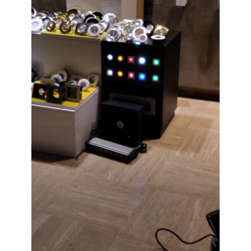 Bestar 220V 0.5 Watt Kare Turuncu Mini LED Spot - RGB Spot Fiyatı