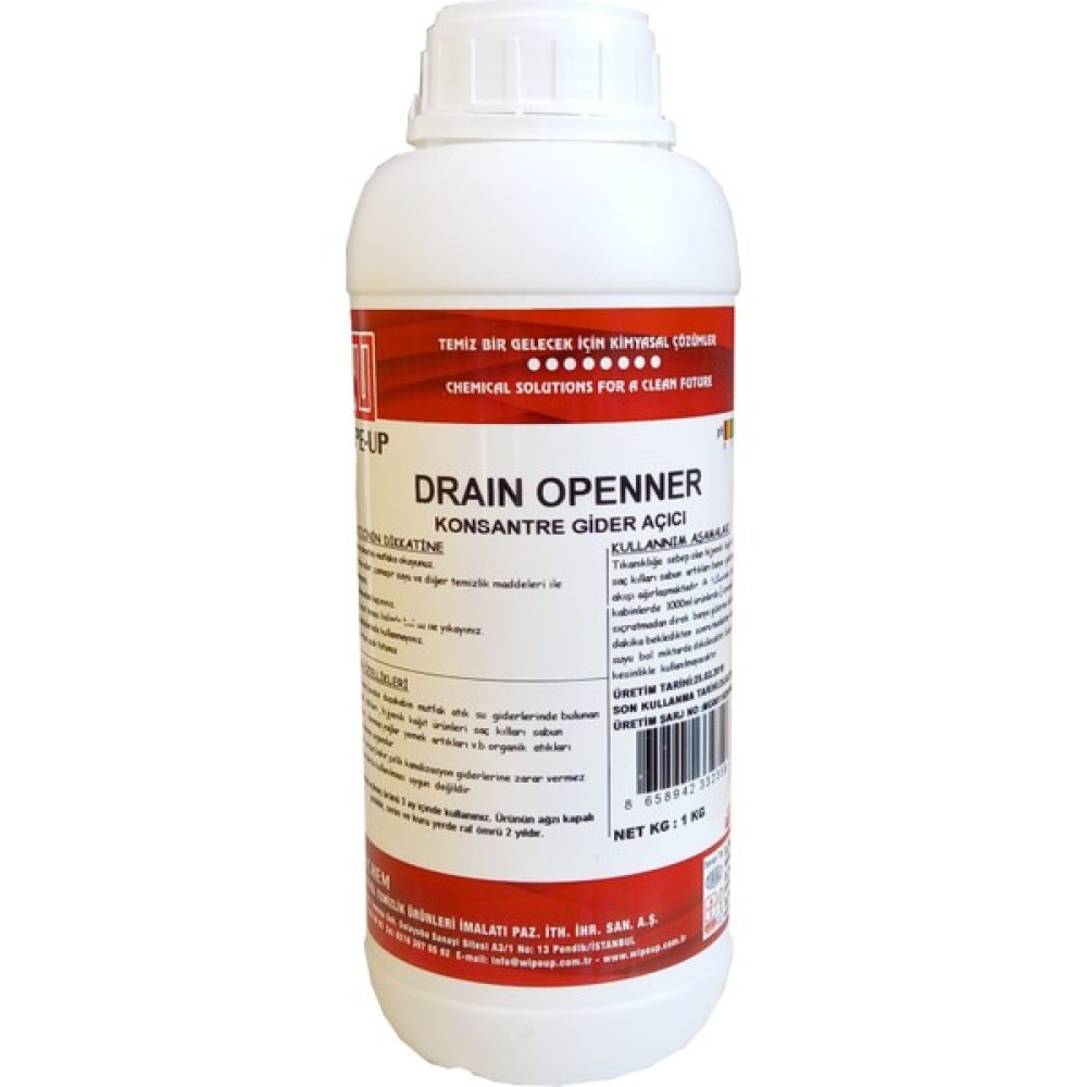 Bestchem Lavabo, Banyo, Wc Gider Açıcı Drain Openner 1,5 kg Temizlik Malzemeleri Fiyatı