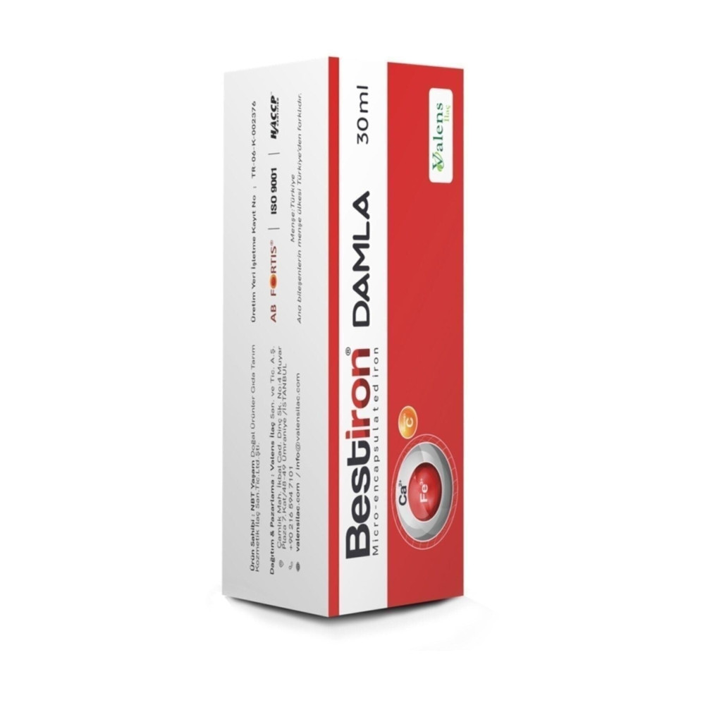 Bestiron Valens Damla 30 ml Bebek Mamaları Fiyatı