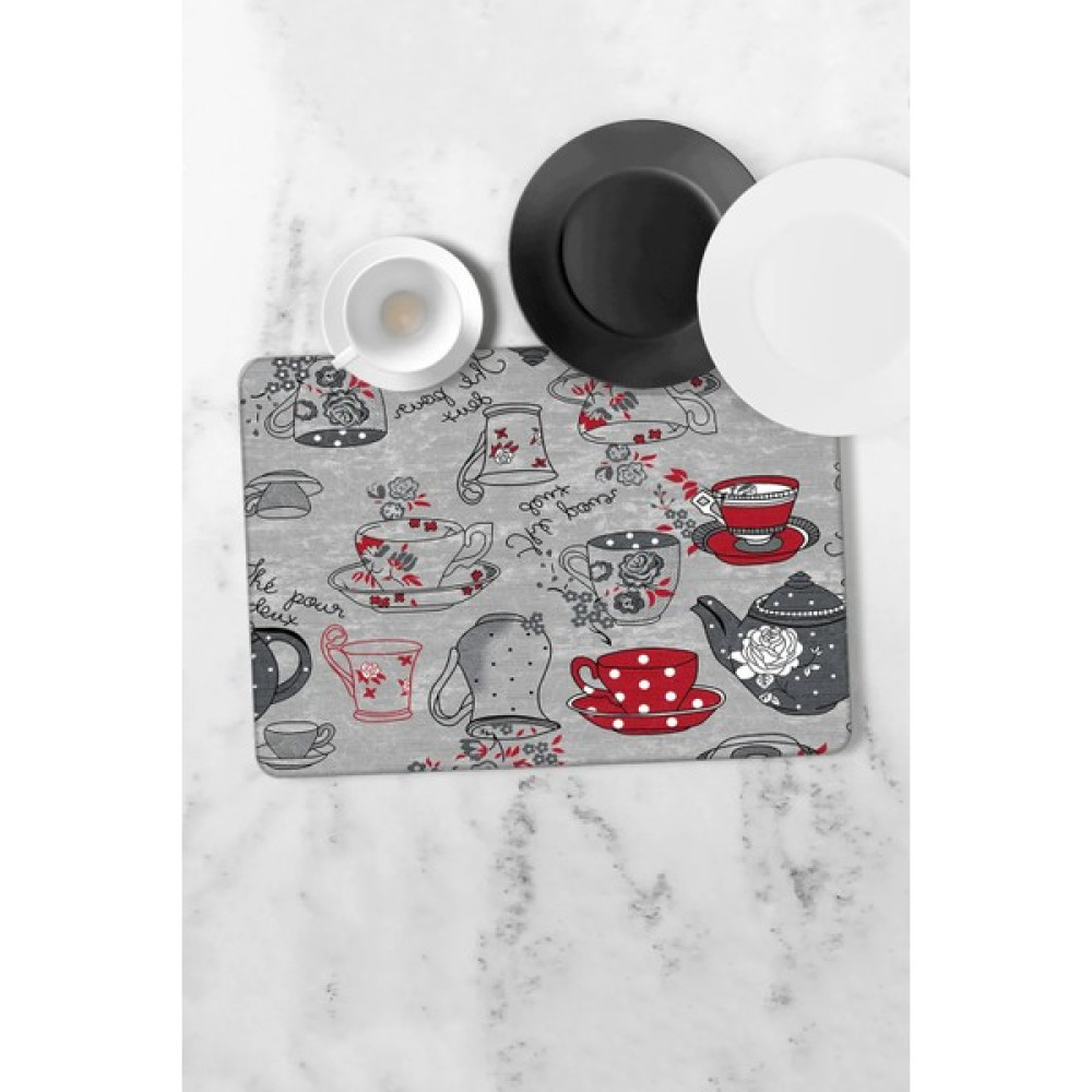 Bestiva Baskılı Bulaşık Kurutma Matı Kurulama Bezi Örtüsü Makinada Yıkanabilir - 40 x 50 cm - Renkli El / Yüz Havlusu Fiyatı