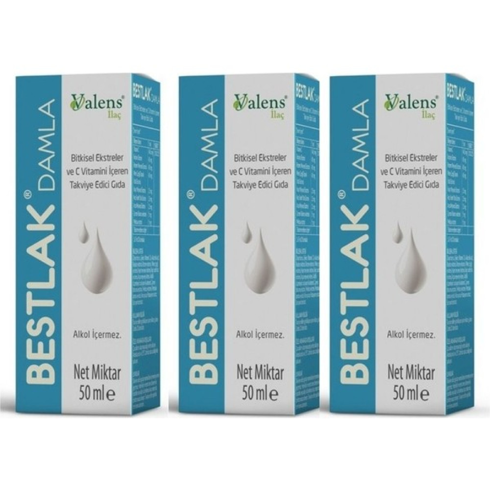 Bestlak Süt Arttırıcı Damla 3 Adet Bebek Mamaları Fiyatı