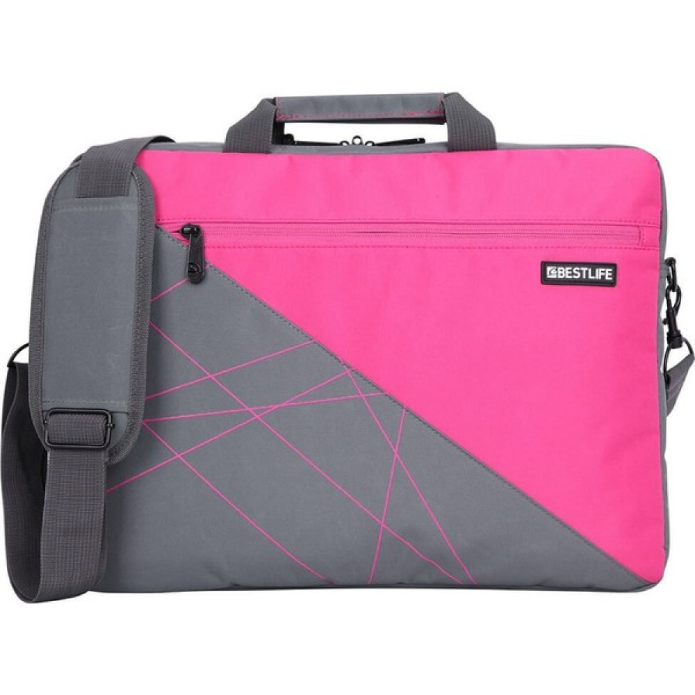 Bestlife Notebook Laptop Çantası - Pembe/gri 15.6 Inç - 1 - Pembe - Gri Dizüstü Bilgisayar Aksesuarları Fiyatı