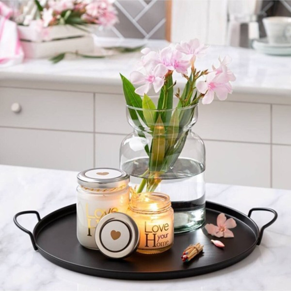 Bestofhome Metal Sade ve Şık Sunum Tepsi. Servis Tepsisi Fiyatı